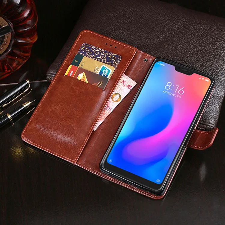Кожаный чехол-бумажник с откидной крышкой для телефона Xiaomi Redmi Note 4X 3 4 5 Plus 6 7 8 Pro 8T F1