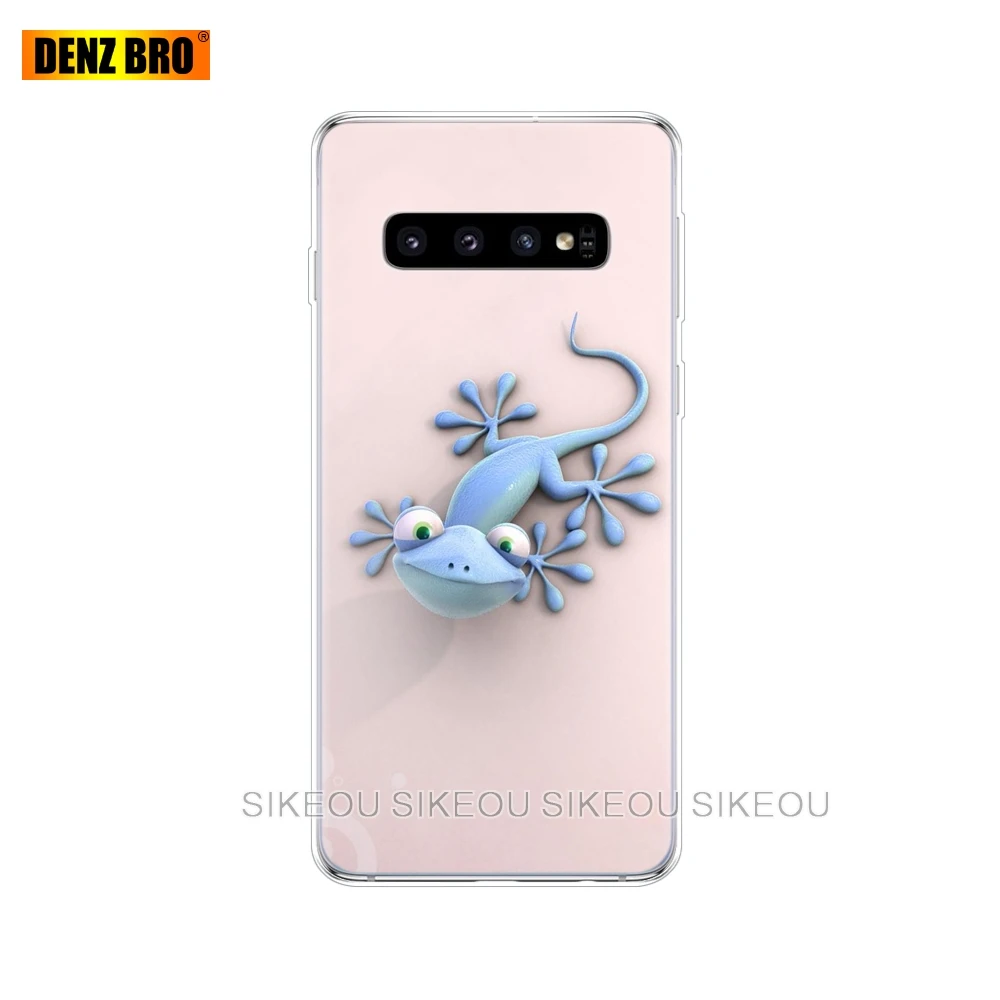 Для samsung Galaxy S10 чехол S10Plus силиконовый чехол ТПУ чехол для телефона S10 E чехол на samsung S10 плюс G975F S 10 SM-G973F чехол - Цвет: 34750