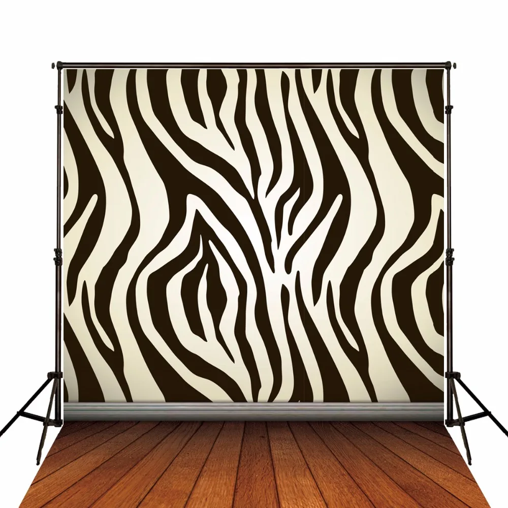 TR 5x7FT Black and White Vinyl Photography Background For Studio Photo