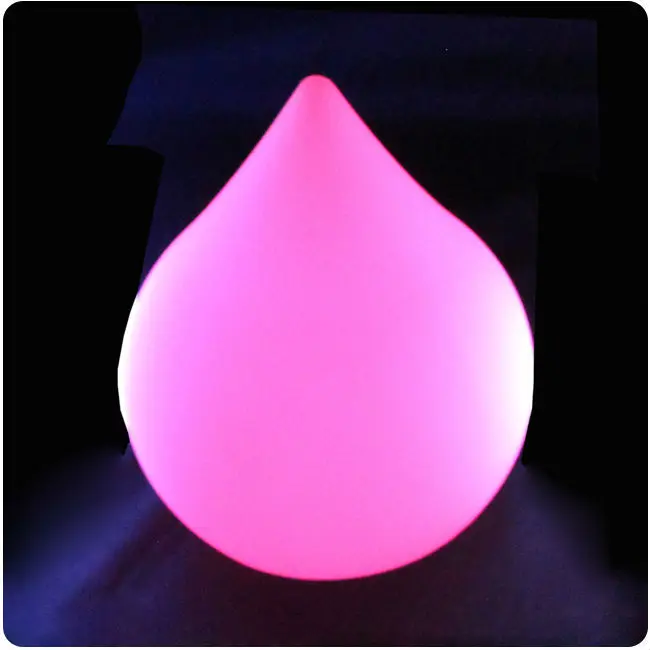 

D17*H22cm Rechargeable Lithium battery operated 16 color changing led Peach Shape table lamps Christmas Decor free shipping 1pc