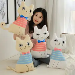 45 см мультфильм милые куклы Cat плюшевые игрушки для кошек подарок на день рождения Детские игрушки Коты, плюшевые куклы для девочек Sucker Car и