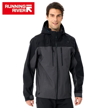 

RUNNING RIVER Men Camping Hiking Jacket 4 Colors Size 46 - 56 High Quality Clothes Outdoor windbreaker Windproof coat #K8369