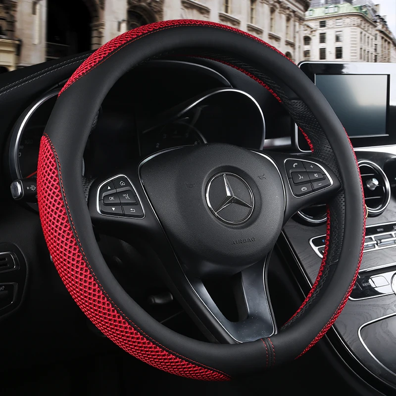 Новинка 2017 кожаная строчка ручной работы для Mercedes Benz B180 E200 E350 S350 S600|car steering wheel