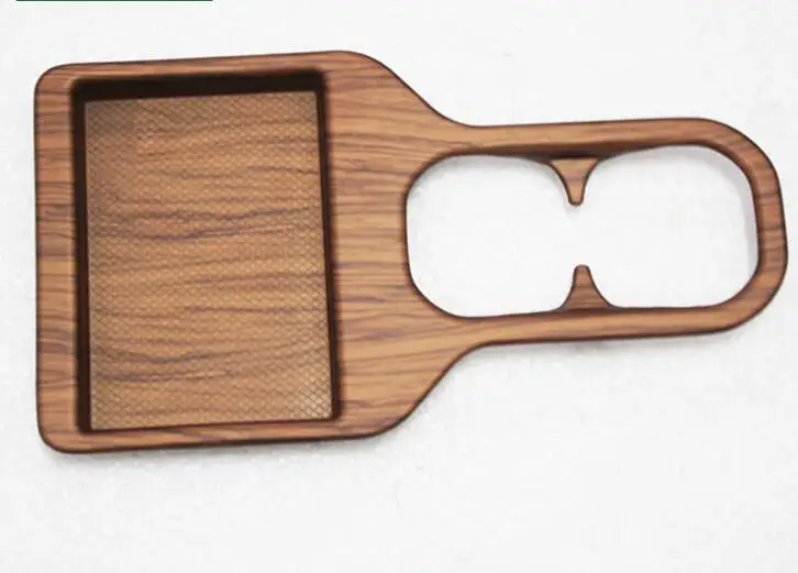 

After the low drain cup sequins The original car peach wood interior bright strips 2017 2018 FOR Honda CR V cr-v