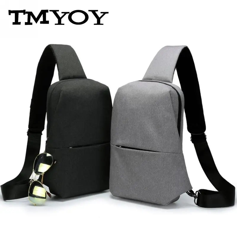 TMYOY Men's Fashion Chest Bag Women Travel Crossbody Bag Daypack Male