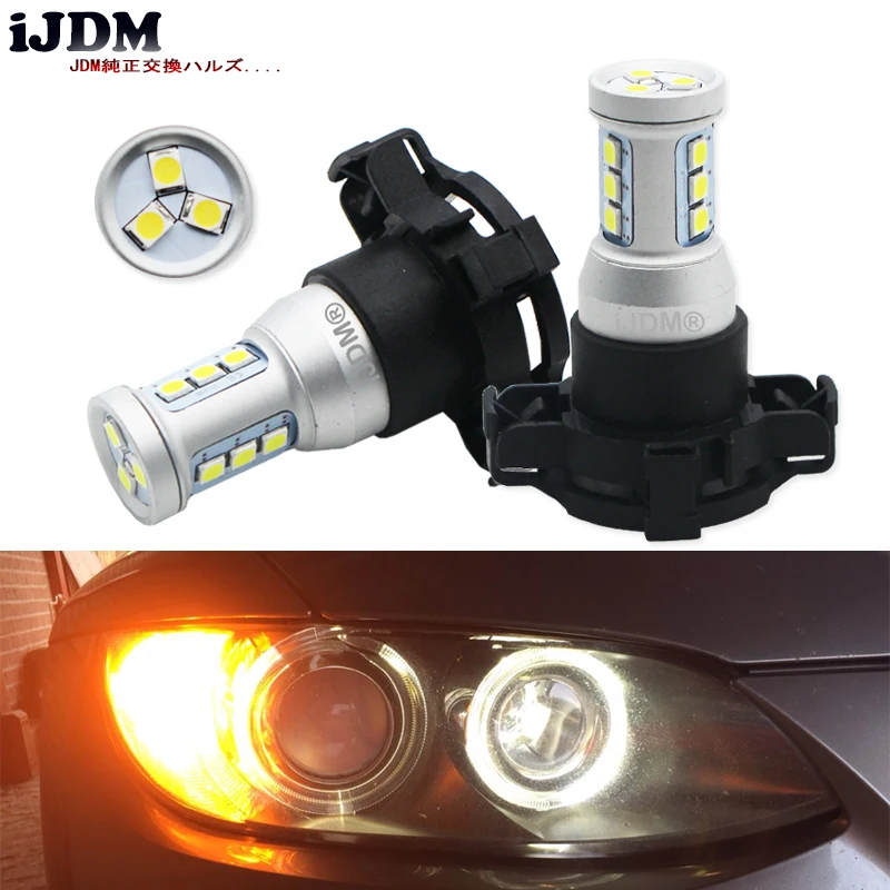 iJDM Canbus Error Free PY24W LED Bulbs For BMW E92/E93 3 F10/F07 5
