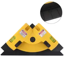 Угловые 90 градусов по вертикали горизонтальную линию лазера проецирования квадратный уровень лазерный уровень инструмент измерения лазерного