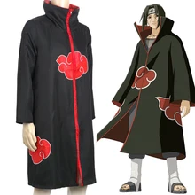 Classic Anime Naruto Cosplay Akatsuk Cloak Cosplay Costumes Uchiha Itachi clothing Cloak European size game anime king of glory diaochan red dress christmas cosplay costumes cloak skirts socks sleeve bowknot o