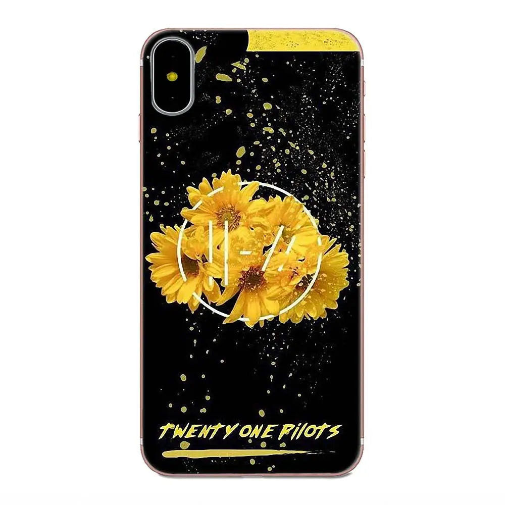 Мягкий ТПУ индивидуальный дизайн для Apple iPhone 4 4S 5 5C 5S SE 6 6S 7 8 Plus X XS Max XR Twenty One Pilots