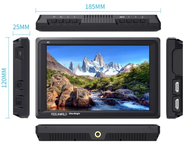 FEELWORLD Master MA5モデル 5インチモニター 本体 ケース Feelworld