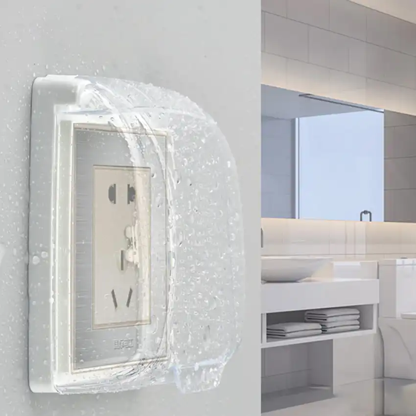 Plastic Wall Switch Waterproof Cover Box Wall Light Panel Socket
