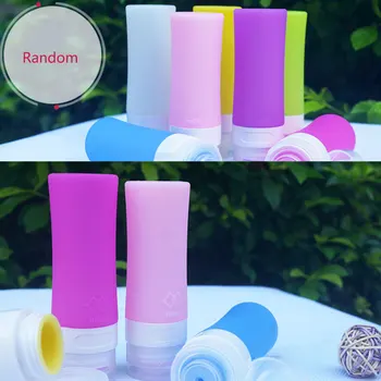 

3 Size Silicone Portable Traveler Packing Bottle /Press Bottle for Lotion /Shampoo /Bath Refillable Bottles 38/60/80ml