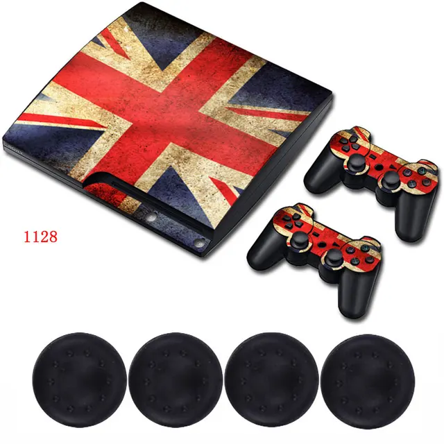 Special Offers British flag Senior Vinyl Anti-slip Portective Host Sticker Skin Decal +GIFTS For Playstation 3 PS3 slim Console Special Offers British flag Senior Vinyl Anti-slip Portective Host Sticker Skin Decal +GIFTS For Playstation 3 PS3 slim Console