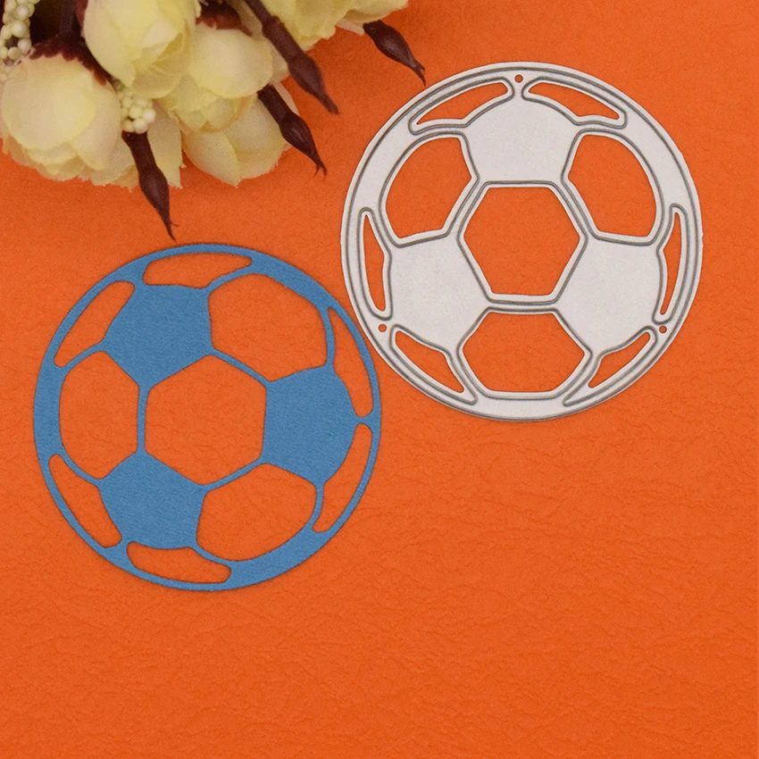 

Football Metal Crafts Cutting Dies Stencils Sports Game Embossing Craft DIY Paper Cards DIY Scrapbooking Decor