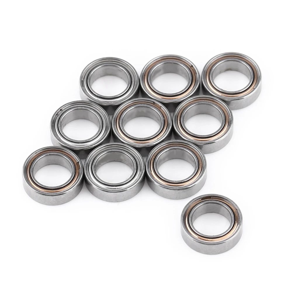 10 Bearing 5x8x2.5 Stainless Steel Sealed Miniature Ball Bearings 745