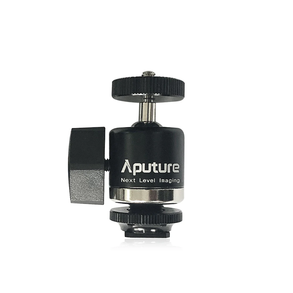 

Aputure Universal cold shoe mount ball head for LS-mini 20, AL-F7 lights