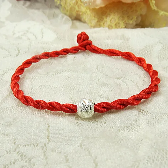 2017 Red Thread Bracelets Simple Transfer Beads Bracelet Anklet 2017 Red Thread Bracelets Simple Transfer Beads Bracelet Anklet Accessories String Jewelry Lucky For Women In Charm From