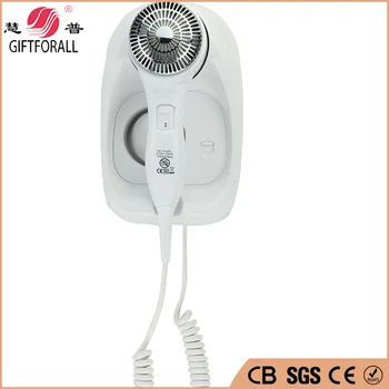 

GIFTFORALL Hotel Electric Hair Dryer Bathroom Retail Wall Mounted Hair Drier Electronic Hair Salon Equipment RCY-67888A