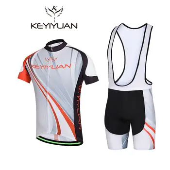 

2018 men KEYIYUAN Zero drag cycling clothing cycling Jersey Jersey Probike upper garment cycling jacket set