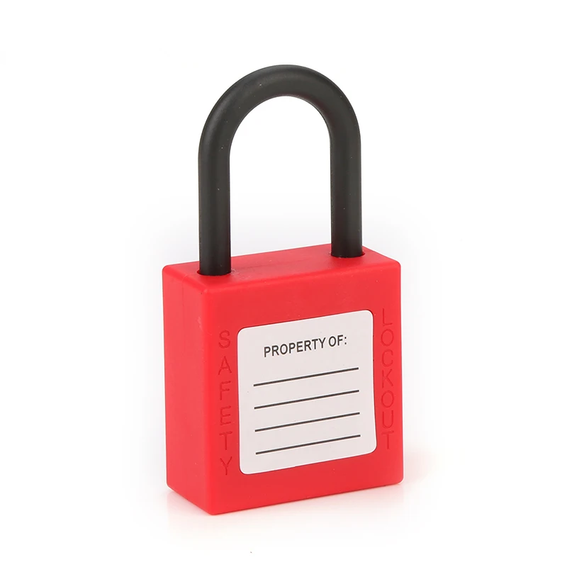 Lockey Mini 25 мм * диаметр. 4 пластиковая Скоба безопасности Padlock Pad Блокировка PS25P|Замки|