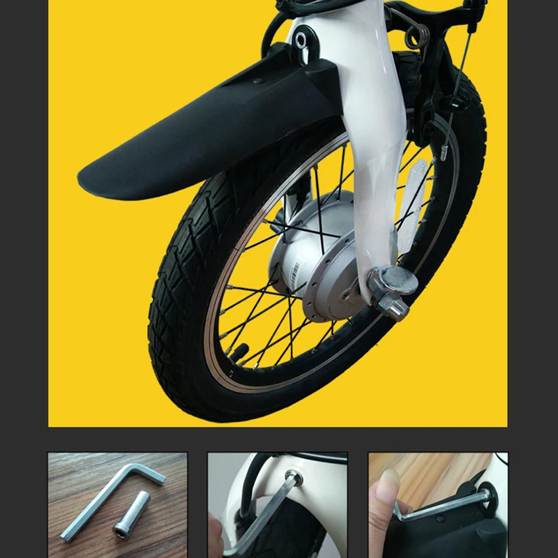Tire-Tyre-Splash-Mudguard-Front-Rear-Fender-Shelf-for-Xiaomi-Mijia-Qicycle-EF1-Electric-Bike-Bicycle(2)
