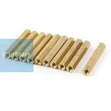 20 шт M3 наружная резьба Шестигранная стойка шестиугольная прокладка/шайба 30 мм в длину