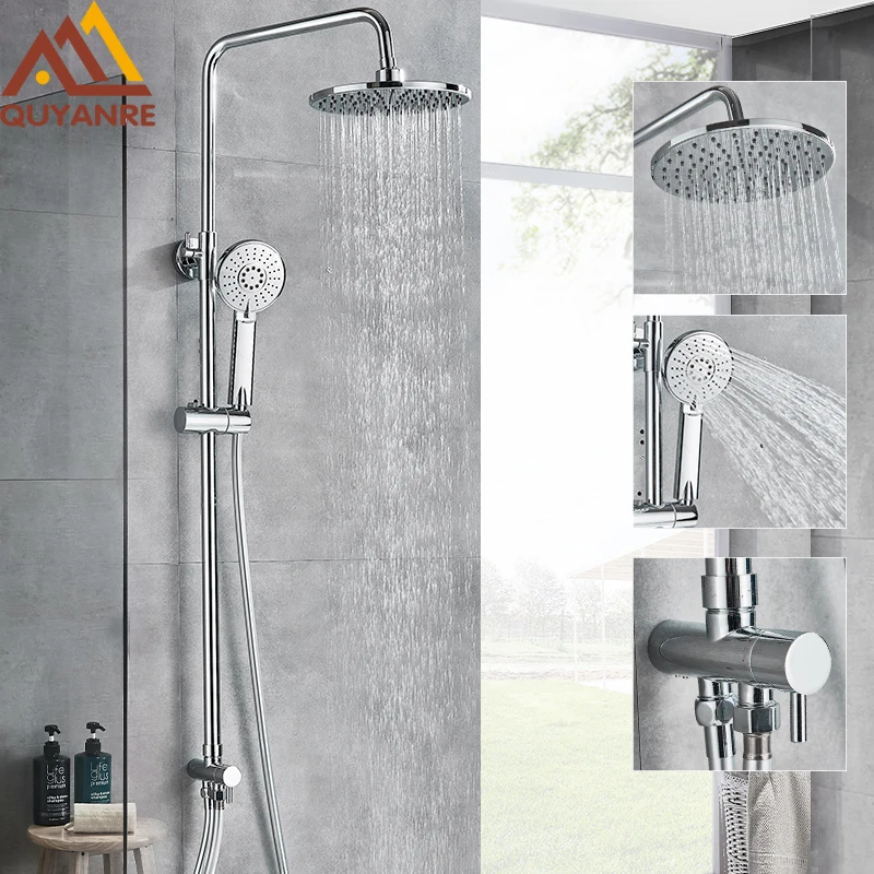 Quyanre Bathroom Shower Bathtub Faucet Bath Mixer Shower Bathtub Faucet Bath