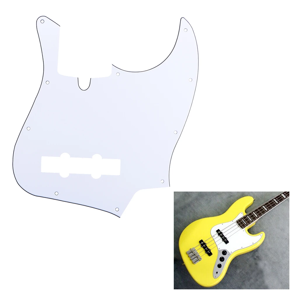 10 отверстий JB Bass pick guard pick Guards царапина пластина для стандартных джазовых басов для TAGIMA JB 3Ply ПВХ строительство