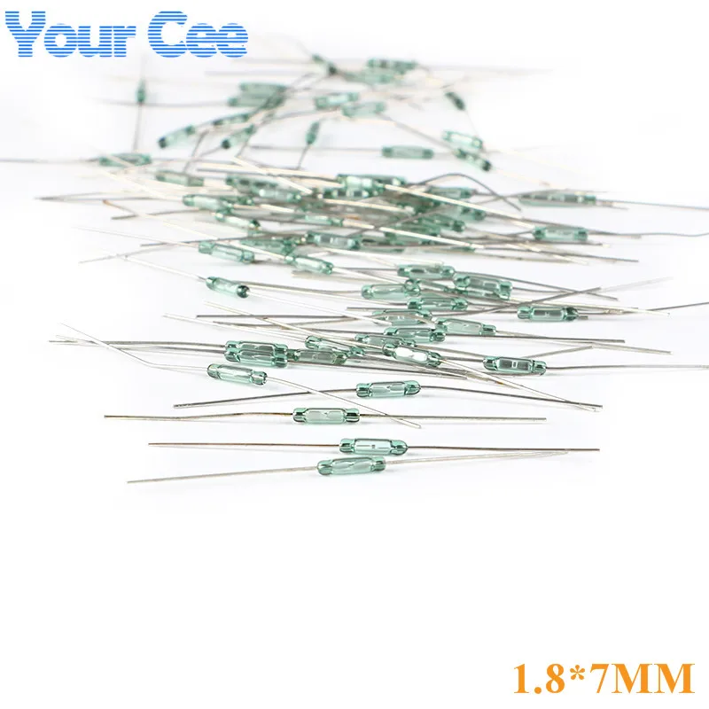 

20pcs Reed Switch Sensor 1.8x7mm Normally Open Contact 100% Original Electronic DIY Kit NO