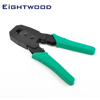 

Eightwood Crimper Crimping Network Tool RJ45 RJ11 RJ12 8P8C RF Coaxial Cable