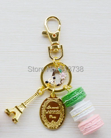 2015 New Macaroon keychain with D letters.jpg