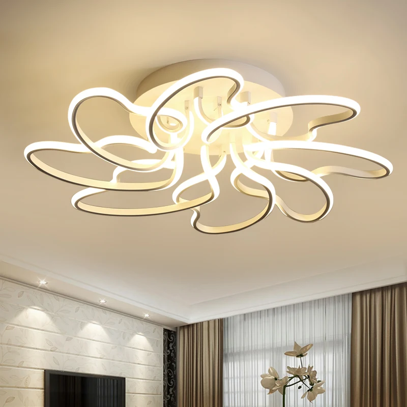 

Ideal Modern Led Ceiling Lights For Living Room Study Room Bedroom Home Dec AC85-265V lamparas de techo Modern Led Ceiling Lamp