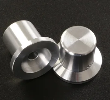 

2pcs/lot Outer diameter:30mm Inner hole:6.2mm Aluminum solid straw cap volume knob