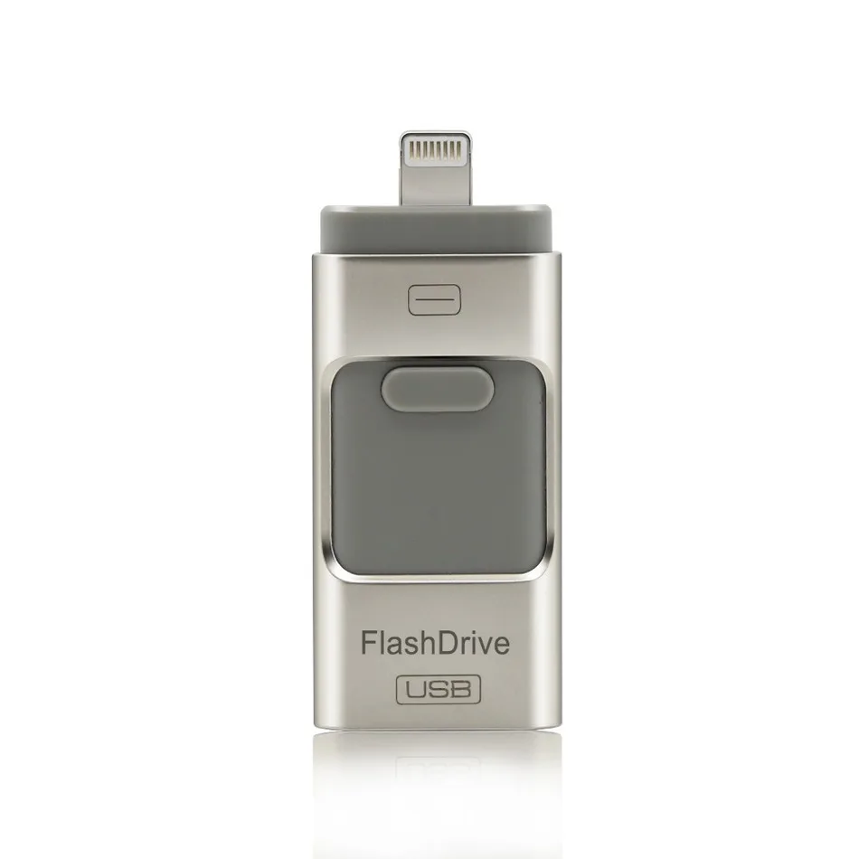 Металлический флеш накопитель 3 в 1 OTG USB 2017 32/64/128 ГБ|metal pen drive|pen drive128gb drive |