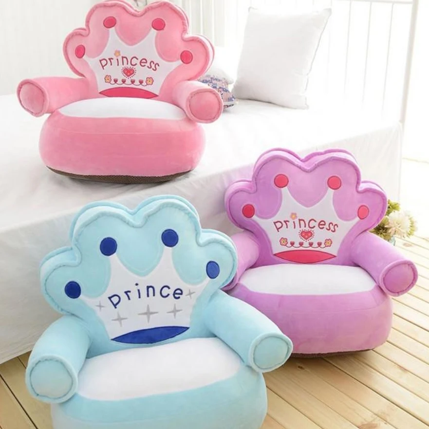 

Infant Safety Seat Soft Stuffed Animal Baby Sofa Plush Baby Cushion Feeding Chair Learning To Sit Kids Back Support Plush Toy