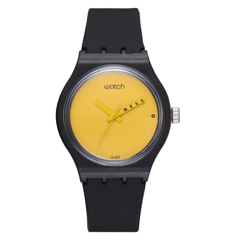 

Fashion Women Watch Luxury Top Brand Ladies Watches Silicon Strap Cartoon Color Quartz Wristwatch Female Clock Relogio Feminino