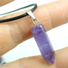 Натуральный кристалл кварца Turquoises фиолетовый кристалл тигровый глаз камень подвески для diy для изготовления украшений ожерелья Аксессуары 5шт