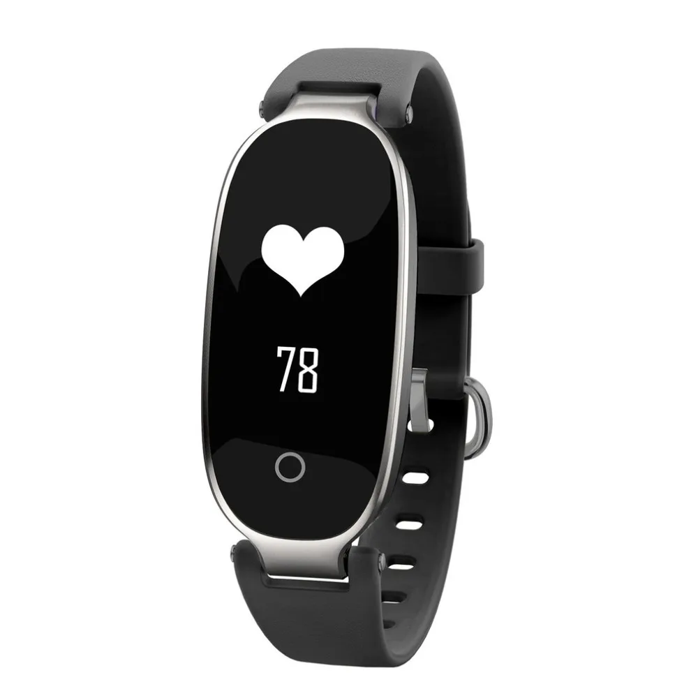 

2018 S3 Elegant Design Waterproof Bluetooth Smart Watch Heart Rate Monitor Fitness Tracker Wrist Smartband 0.96 Inch Screen