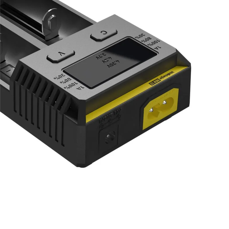 NITECORE NEWI2 цифровой ЖК-дисплей интеллектуальная схема Li-Ion для 16340 14500 18650 18750 26650 зарядное устройство для аккумулятора 3,7 в carregador