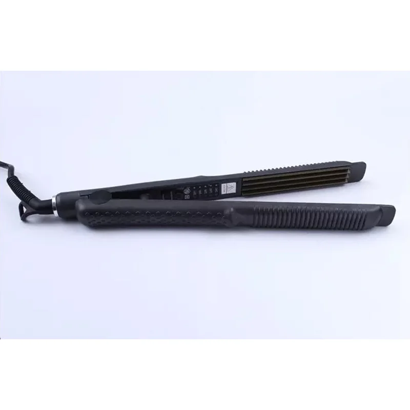 

USHOW Ceramic Hair Curler Corrugated Iron Professional Hair Straightening Flat Iron Styling Tools Straightener