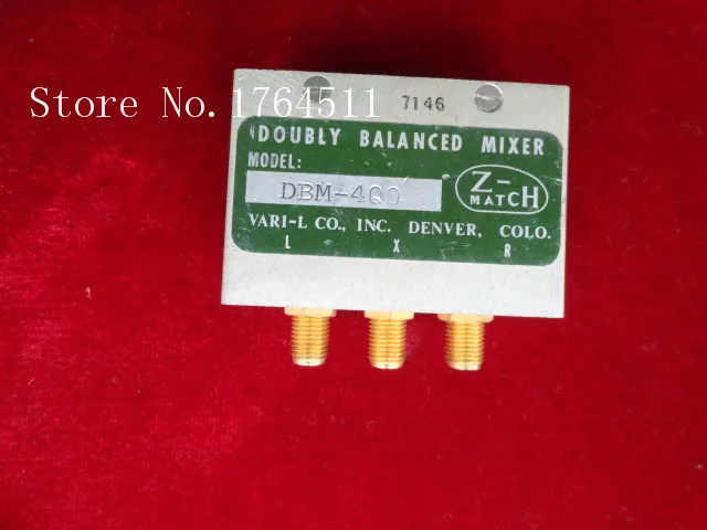 

[BELLA] Z-MATCH DBM-400 RF/LO:0.01-3GHz RF RF coaxial mixer SMA