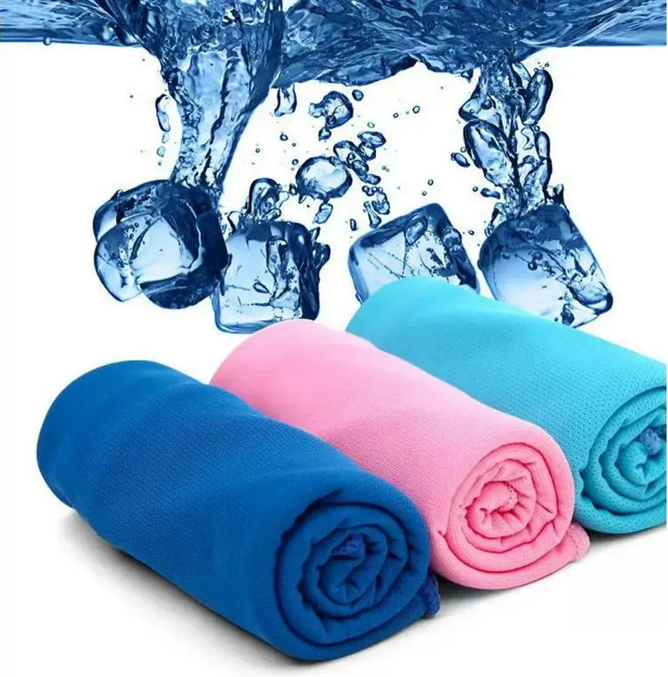 80*35cm Fashion Creative Sport Cooling Towel Sweat Summer Ice Towel Ice