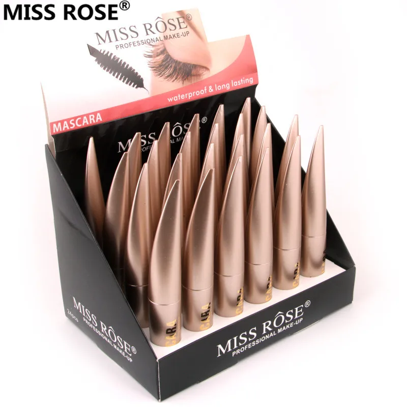 

new Miss pink makeup for eyes waterproof max volume 3d fiber black touch mascara for eyelashes long-lasting makeup lash