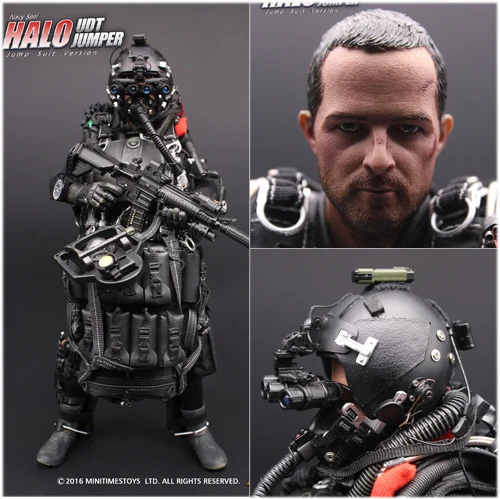 Mini Times 1/6 MT-M004  US Navy Seal HALO UDT Jumper Action Figure Doll Toys 