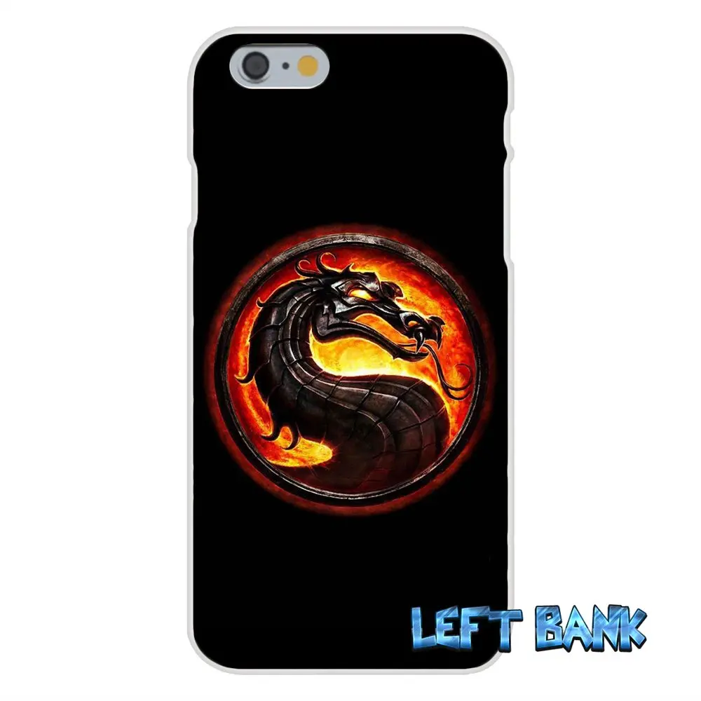Мягкий силиконовый прозрачный чехол из ТПУ для Samsung Galaxy Note 3 4 5 S4 S5 MINI S6 S7 edge Mortal Kombat