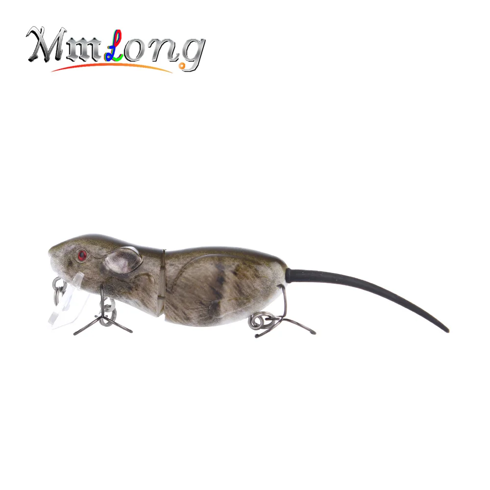 6,3 см, Мини Искусственные приманки для ловли крыс, приманки, RAT4-M, 10,3 г, реалистичные плавающие приманки, реалистичные приманки для ловли мышей, воблеры, снасти - Цвет: C