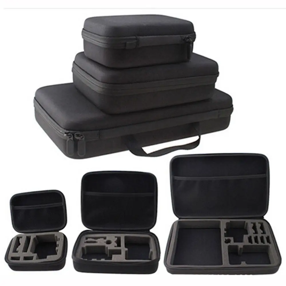 

BEESCLOVER Accessory Portable Anti-shock Protective Storage Carrying Case for GoPro Hero 5/4/3+ Small Medium Large Size 3 types