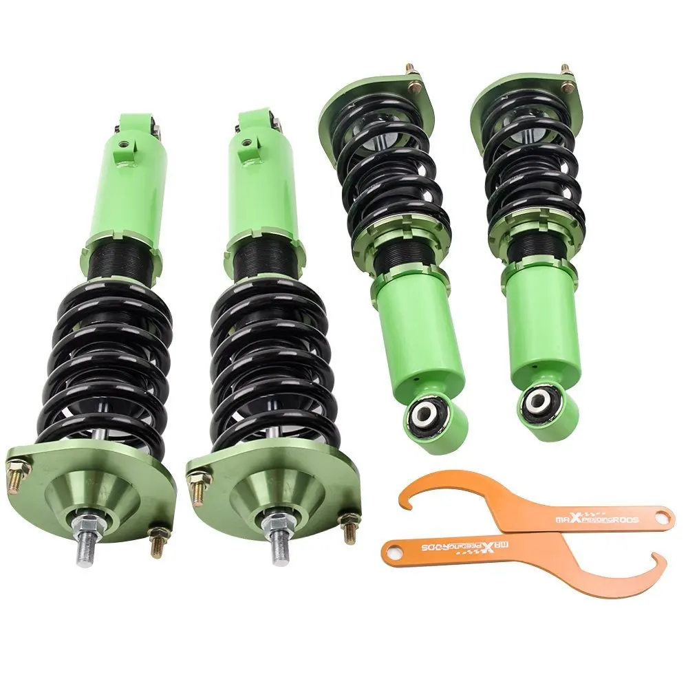 For 1989 1998 Mazda Miata MX5 MX 5 Full Coilovers Adjustable Dampening Suspension Shocks Springs Struts