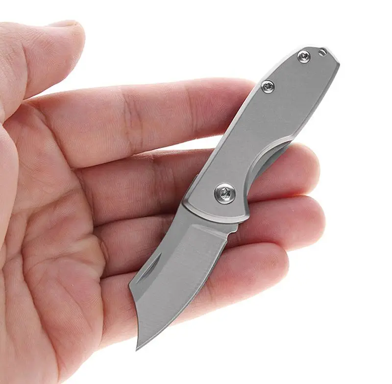 OOTDTY Мини Портативный Открытый Фруктовый нож спасательный складной нож охотничий титановая сталь выживания Тактические стилеты точные ножи