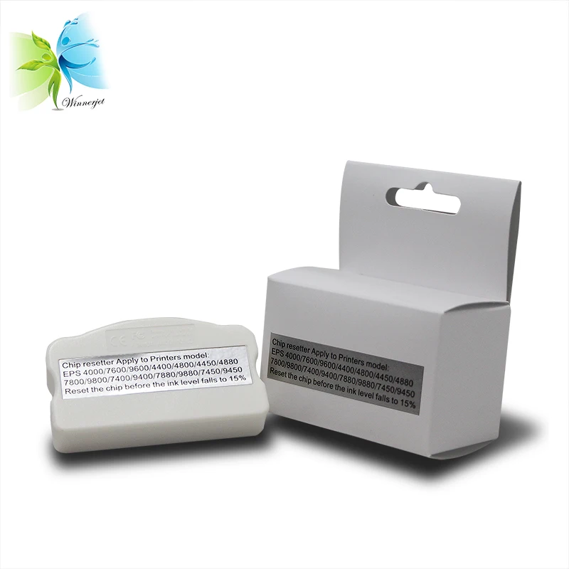 Winnerjet Chip reseter + 300 мл 4880 чернильный картридж для Epson Stylus pro 8 цветов|ink cartridge|ink cartridge for
